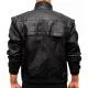 Cobra Kai Alpha Black Leather Jacket | Iconic Cobra Kai Bomber for Men & Women